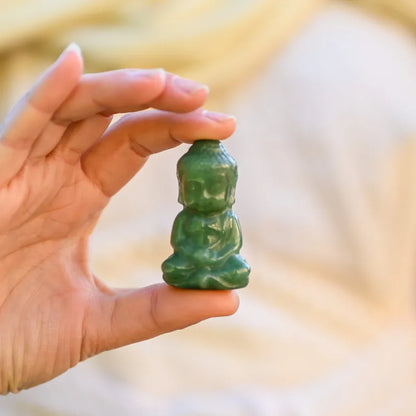 Figurine de Bouddha Aventurine