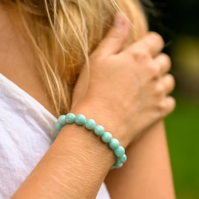 Bracelet Amazonite 10 mm