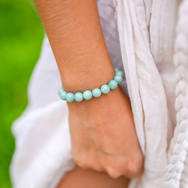 Bracelet Amazonite 10 mm