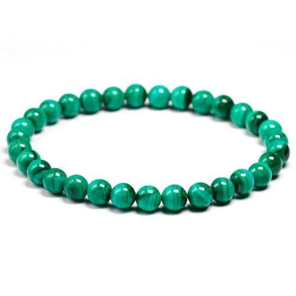 Bracelet Malachite 6MM