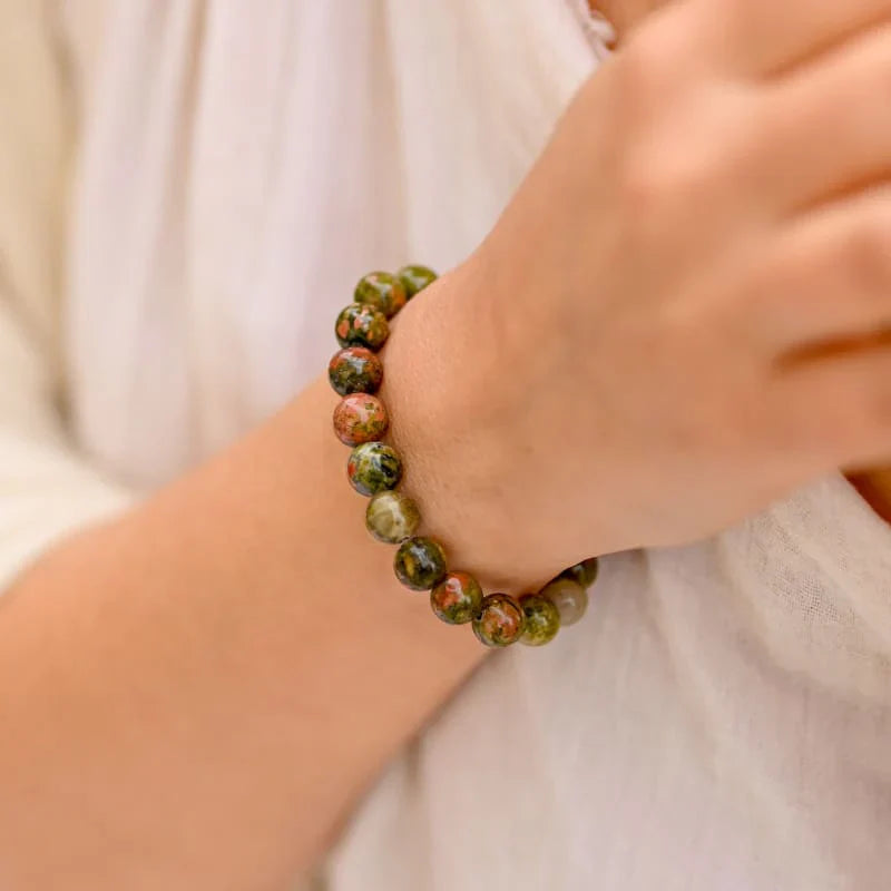 Bracelet Unakite