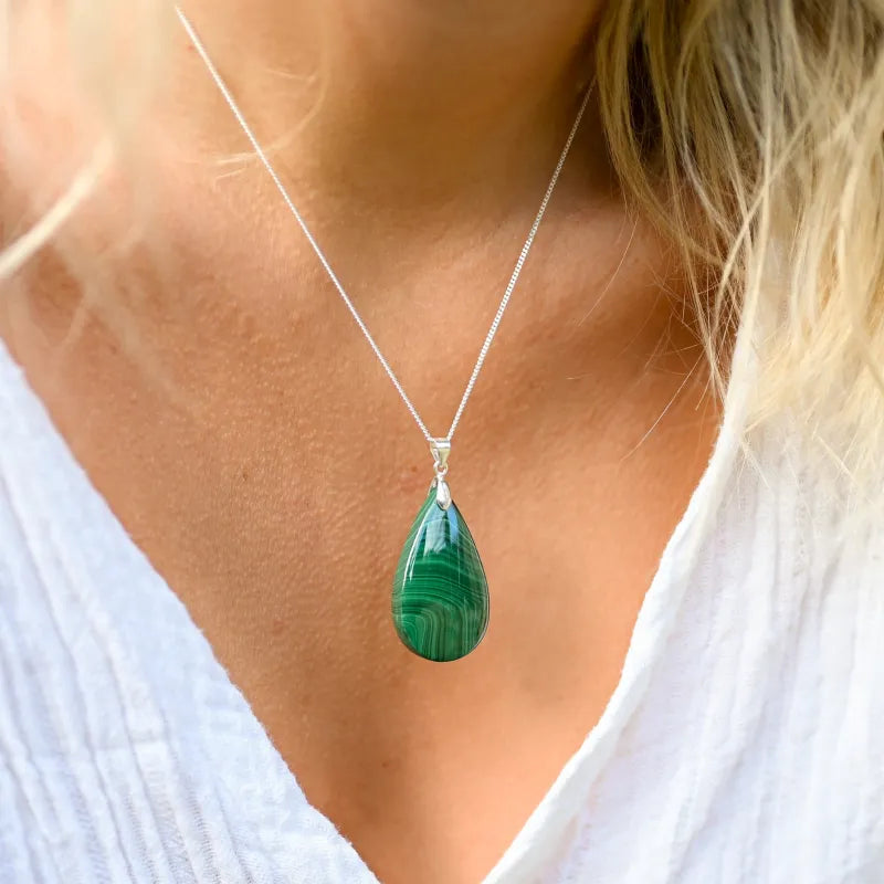 Pendentif Malachite